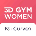 3d gym women android application logo